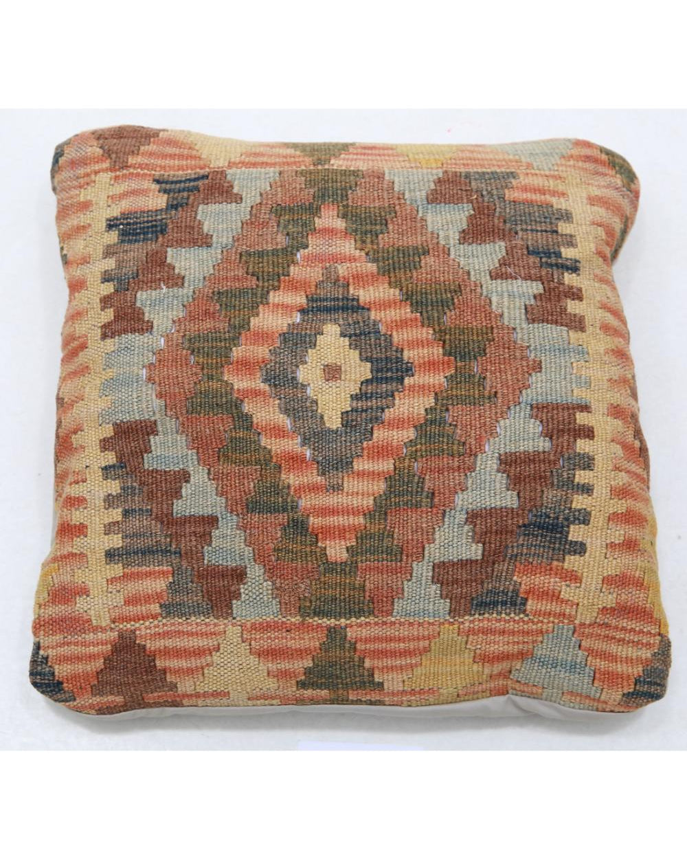 Hand Woven Tribal  Wool Pillow - 1'5'' x 1'5''