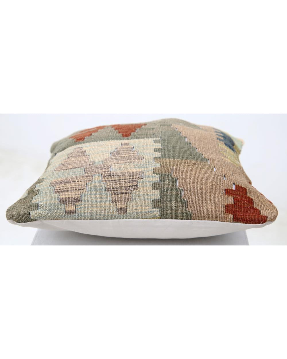 Hand Woven Tribal  Wool Pillow - 1'5'' x 1'5''