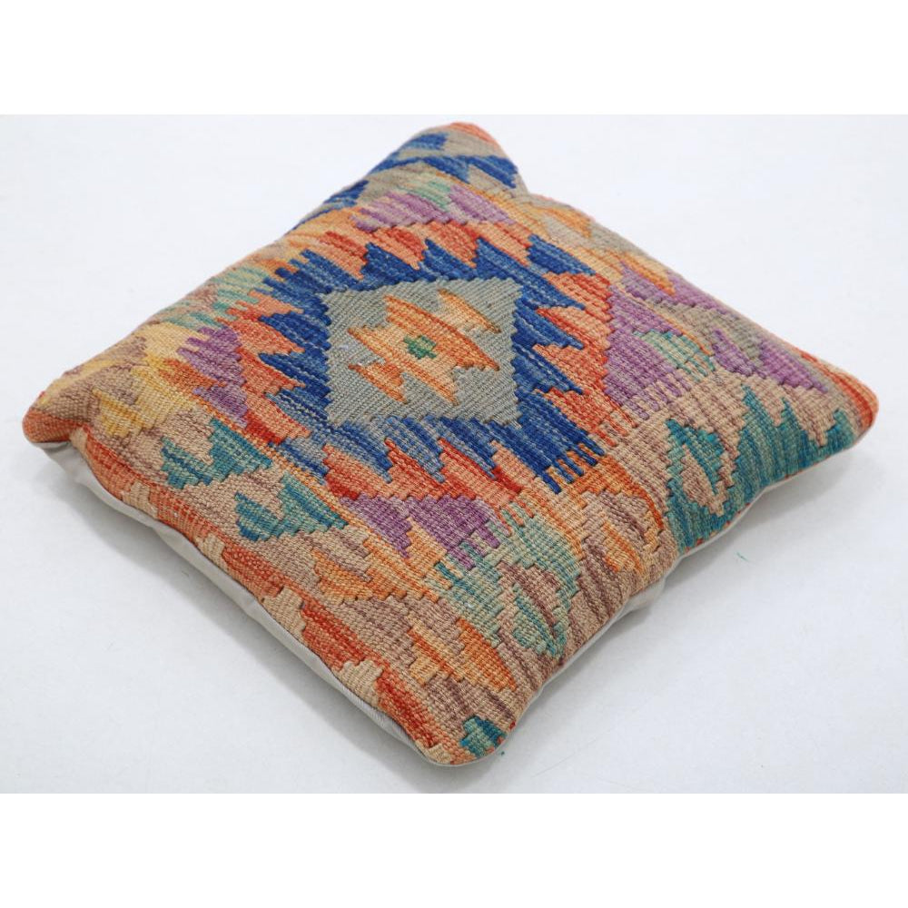 Hand Woven Tribal  Wool Pillow - 1'5'' x 1'5''