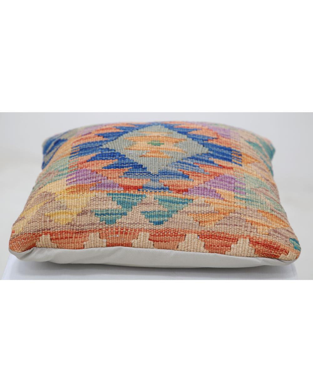 Hand Woven Tribal  Wool Pillow - 1'5'' x 1'5''