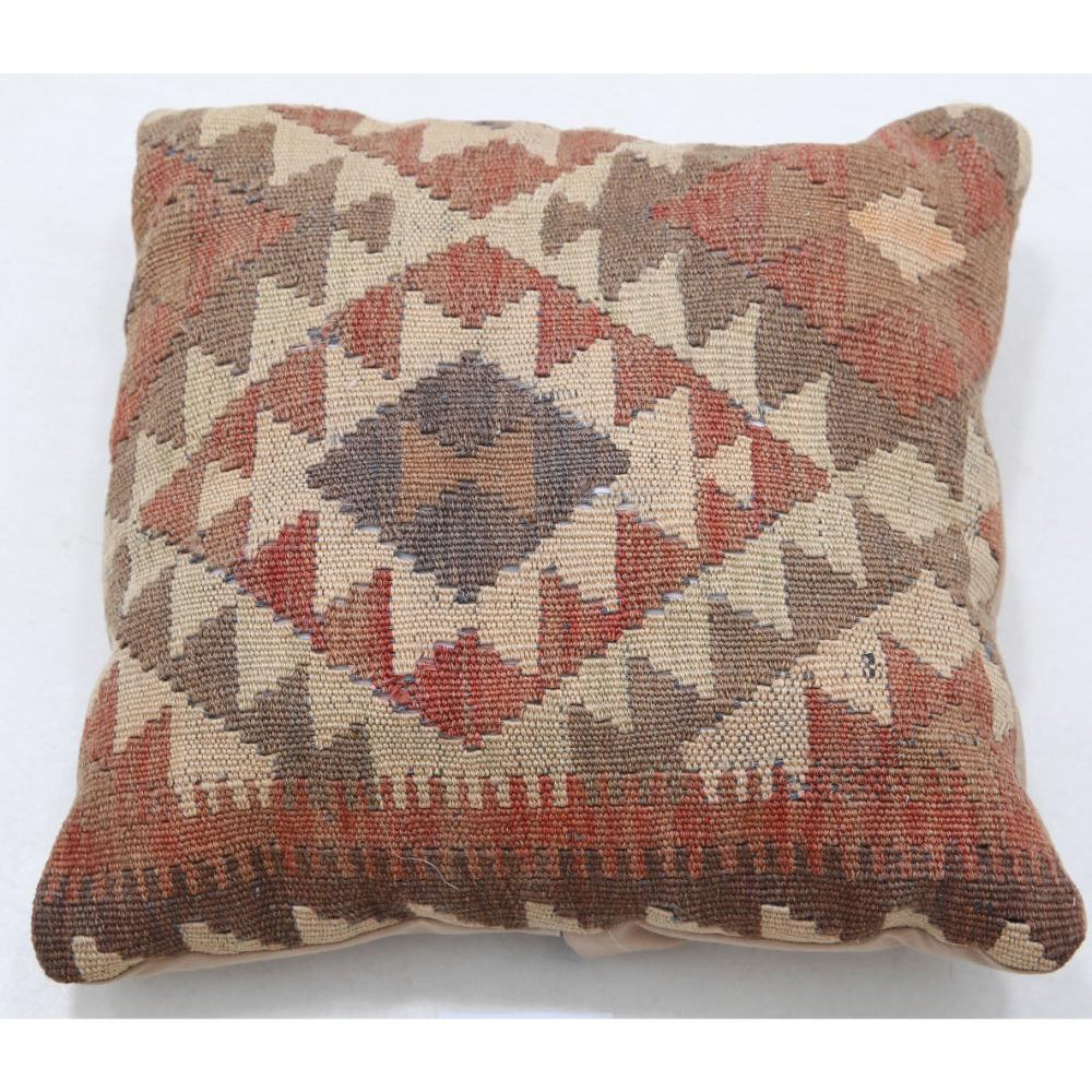 Hand Woven Tribal  Wool Pillow - 1'5'' x 1'5''