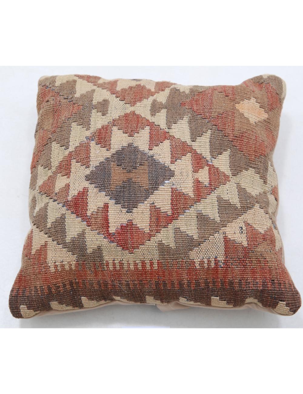 Hand Woven Tribal  Wool Pillow - 1&#39;5&#39;&#39; x 1&#39;5&#39;&#39;