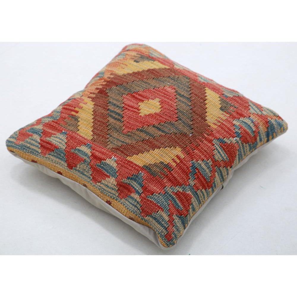 Hand Woven Tribal  Wool Pillow - 1'5'' x 1'5''