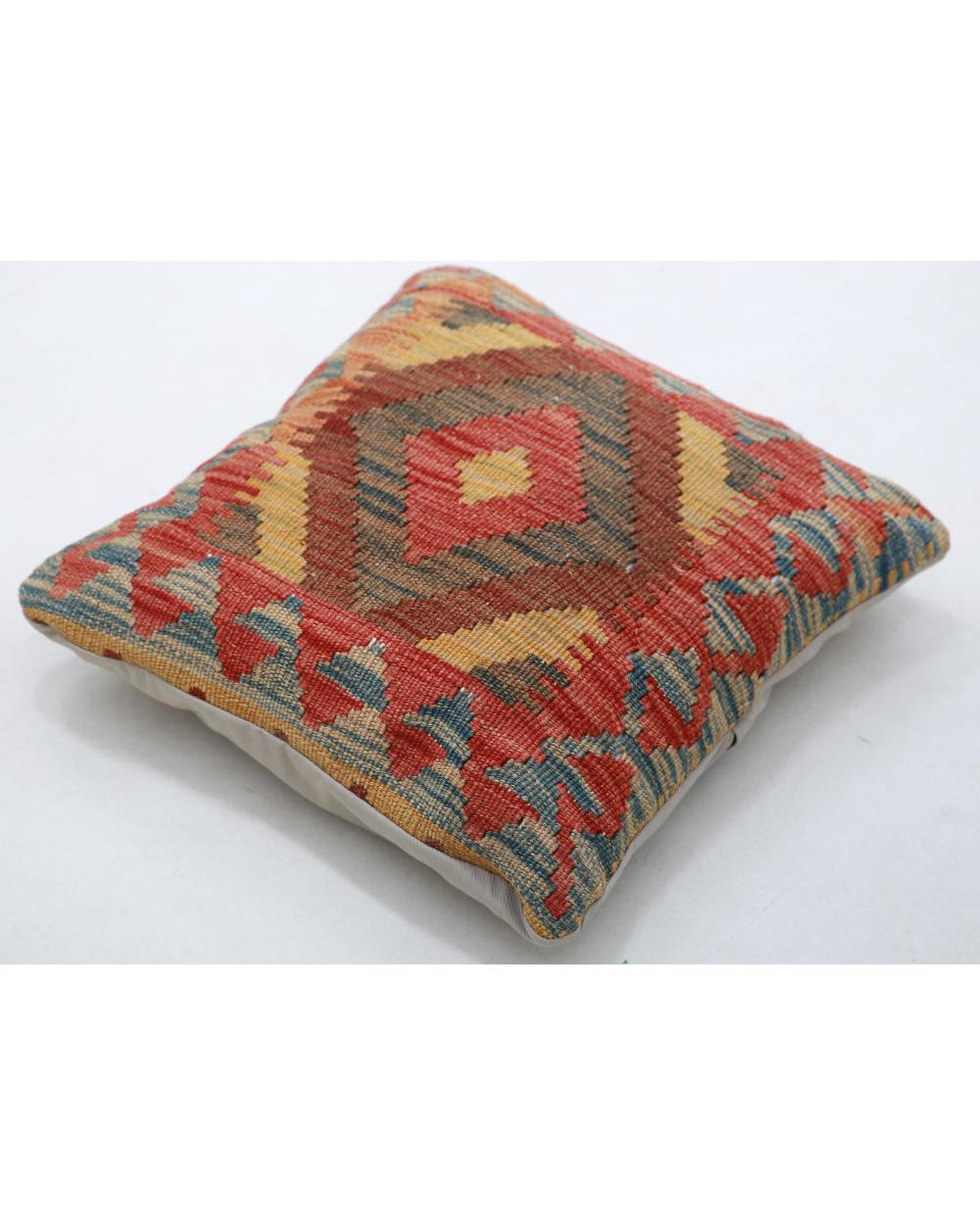 Hand Woven Tribal  Wool Pillow - 1'5'' x 1'5''