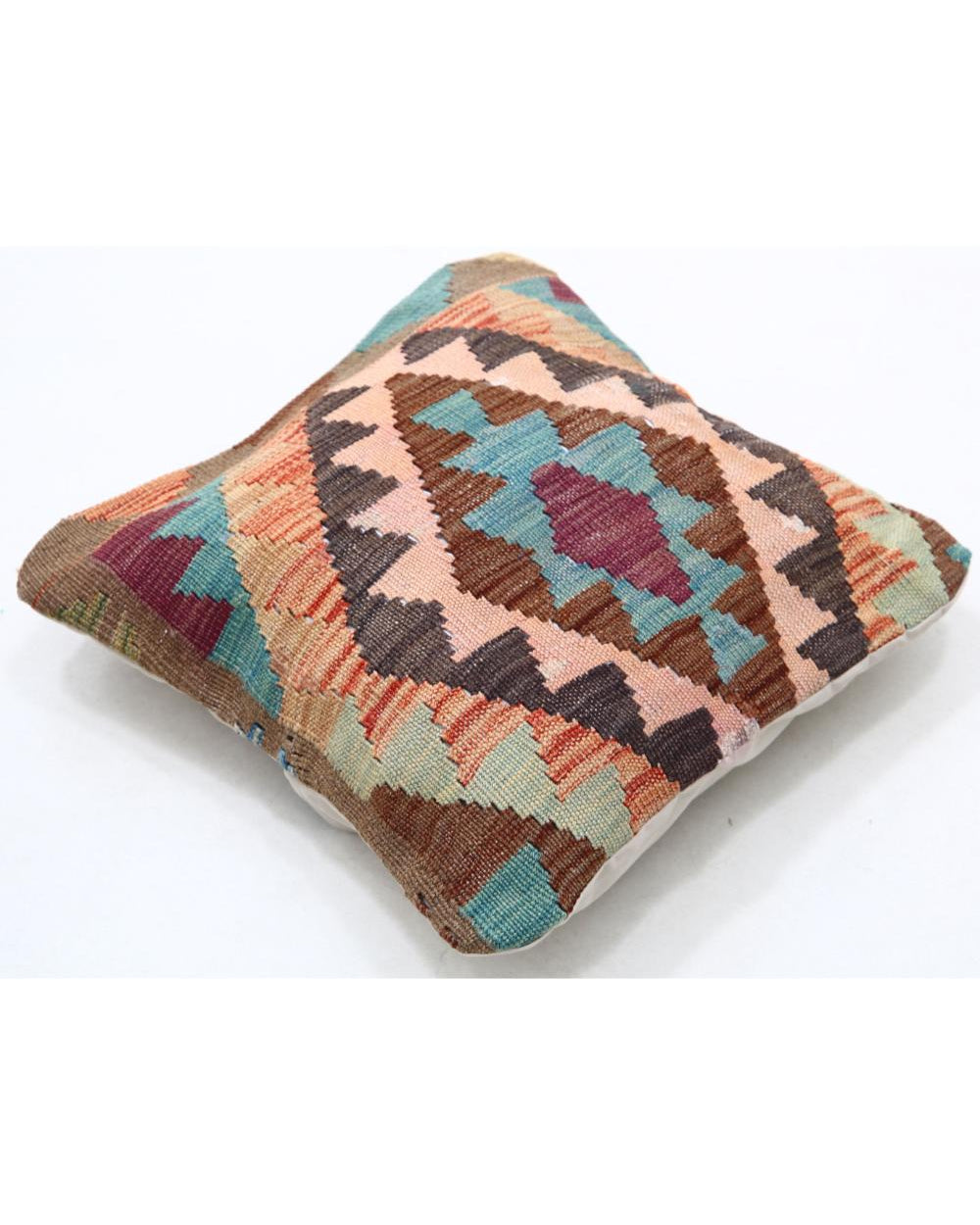 Hand Woven Tribal  Wool Pillow - 1'5'' x 1'5''