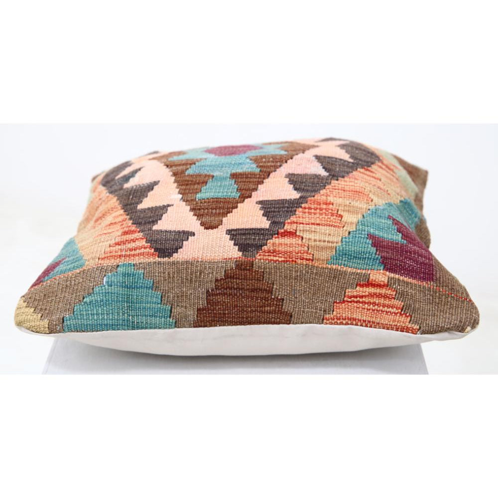 Hand Woven Tribal  Wool Pillow - 1'5'' x 1'5''