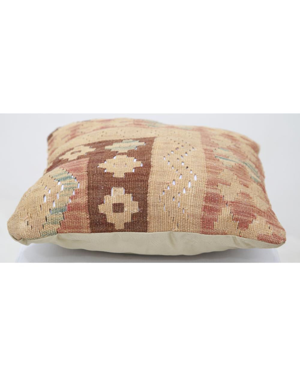 Hand Woven Tribal  Wool Pillow - 1'5'' x 1'5''