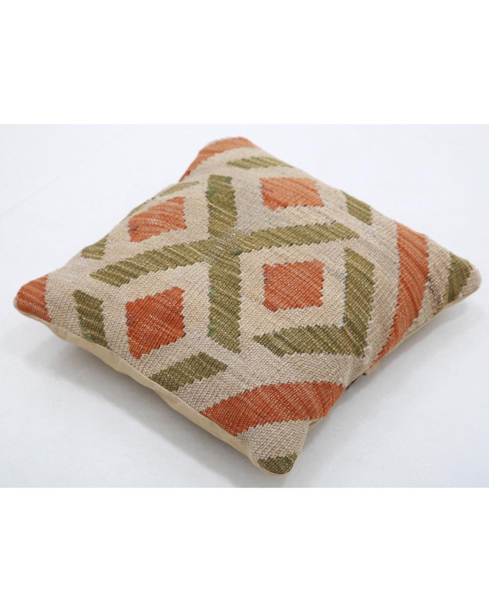 Hand Woven Tribal  Wool Pillow - 1'5'' x 1'5''