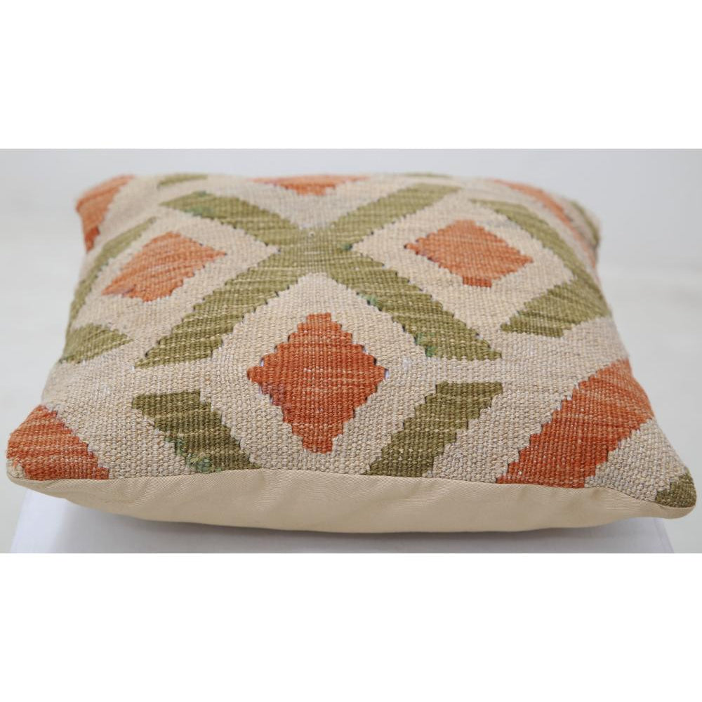 Hand Woven Tribal  Wool Pillow - 1'5'' x 1'5''