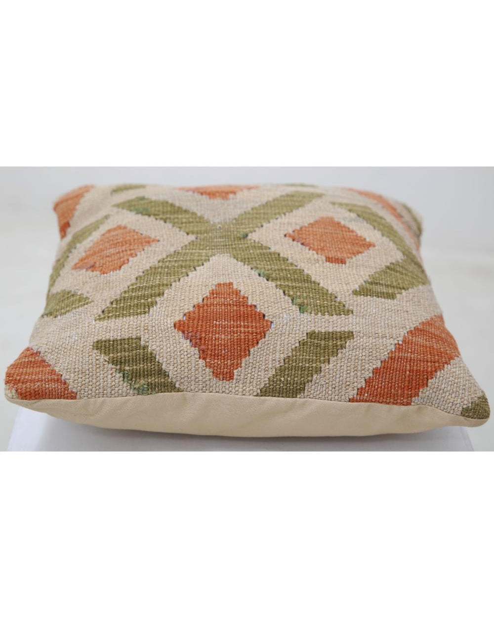 Hand Woven Tribal  Wool Pillow - 1'5'' x 1'5''