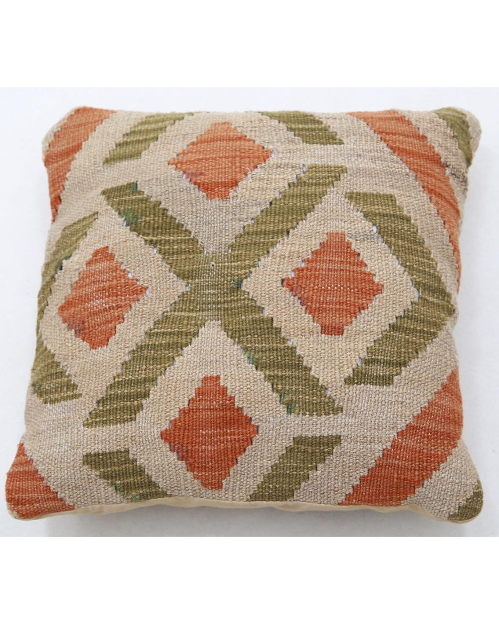 Hand Woven Tribal  Wool Pillow - 1'5'' x 1'5''