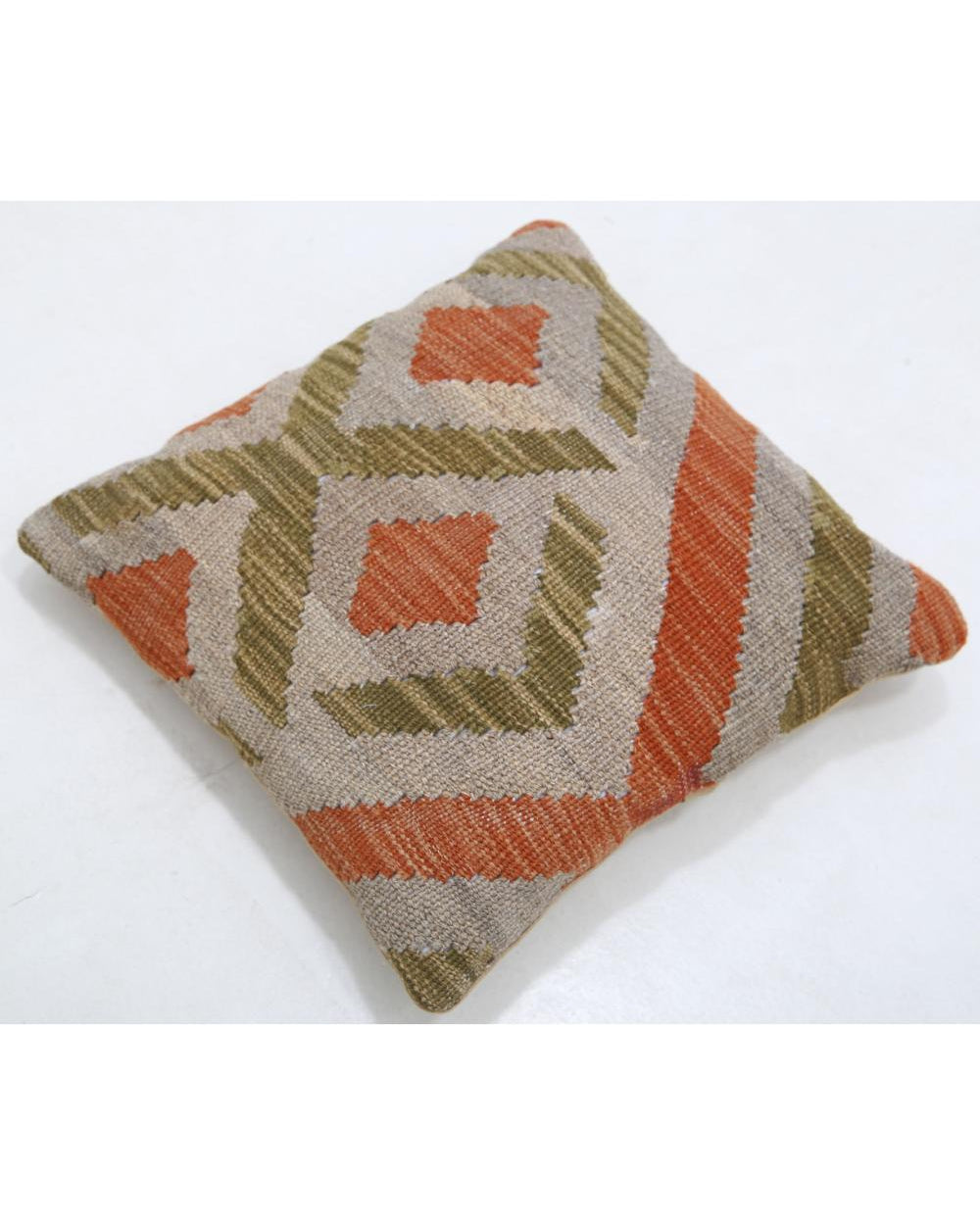 Hand Woven Tribal  Wool Pillow - 1'5'' x 1'5''