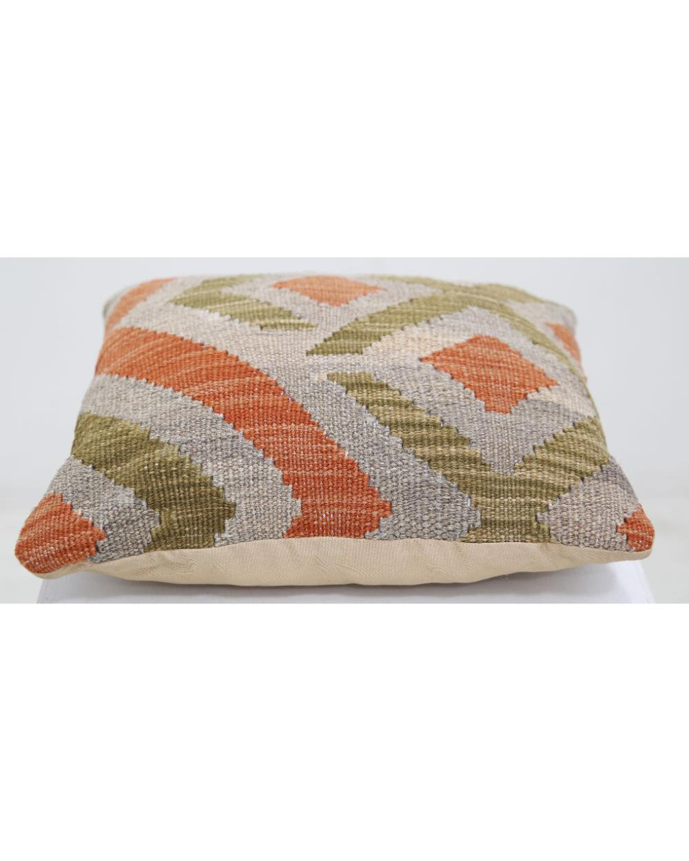 Hand Woven Tribal  Wool Pillow - 1'5'' x 1'5''