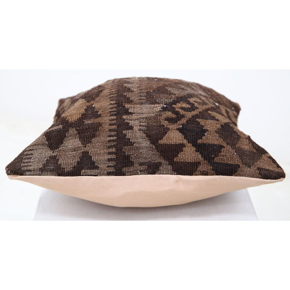 Hand Woven Tribal  Wool Pillow - 1'5'' x 1'5''
