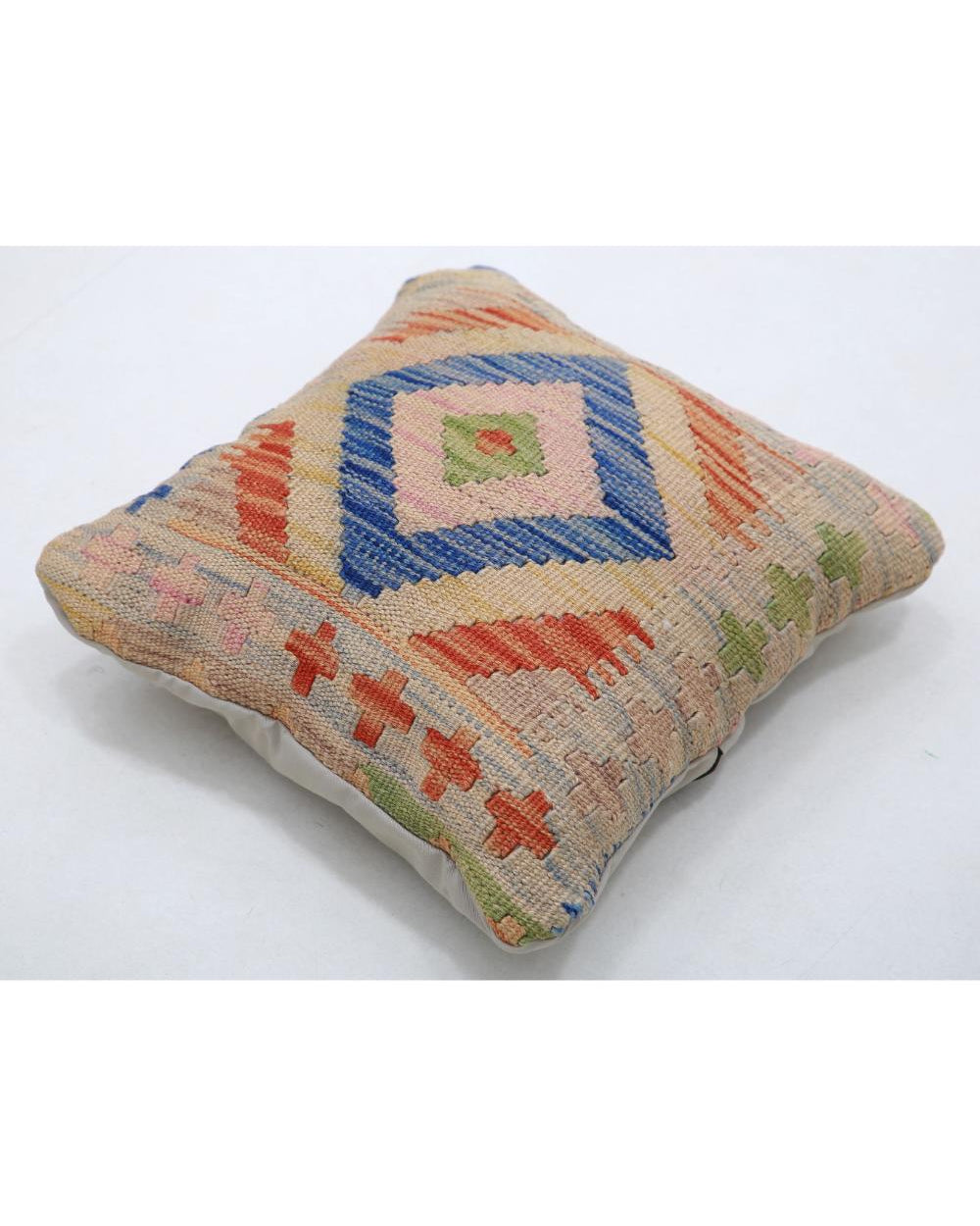 Hand Woven Tribal  Wool Pillow - 1'5'' x 1'5''