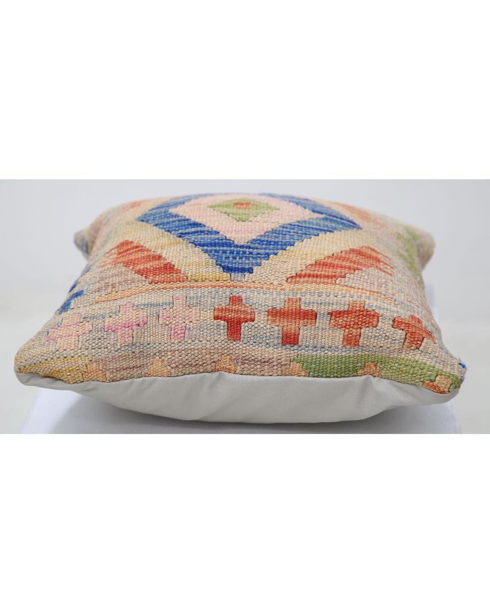 Hand Woven Tribal  Wool Pillow - 1'5'' x 1'5''