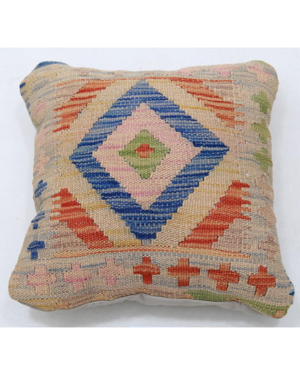 Hand Woven Tribal  Wool Pillow - 1'5'' x 1'5''