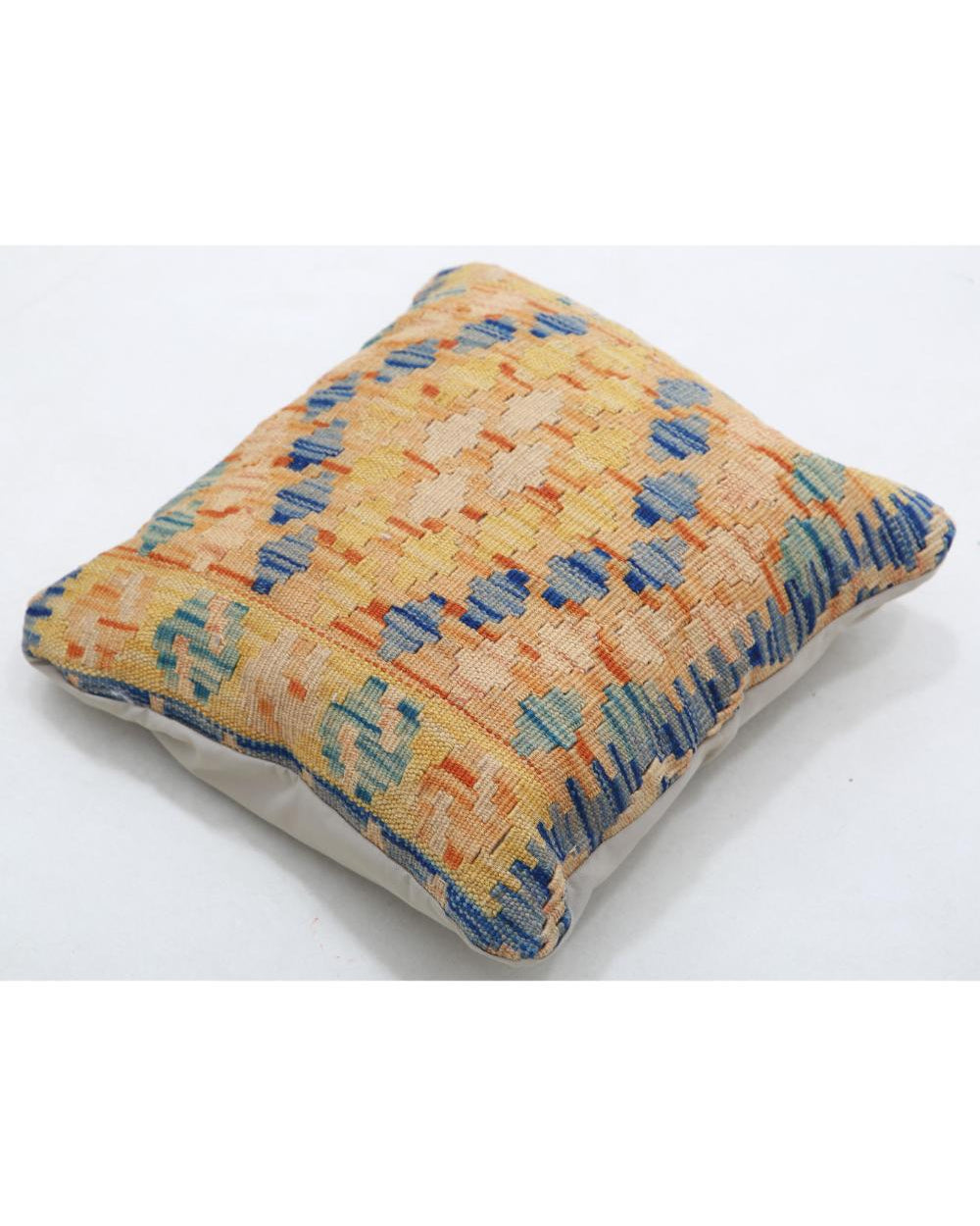 Hand Woven Tribal  Wool Pillow - 1'5'' x 1'5''