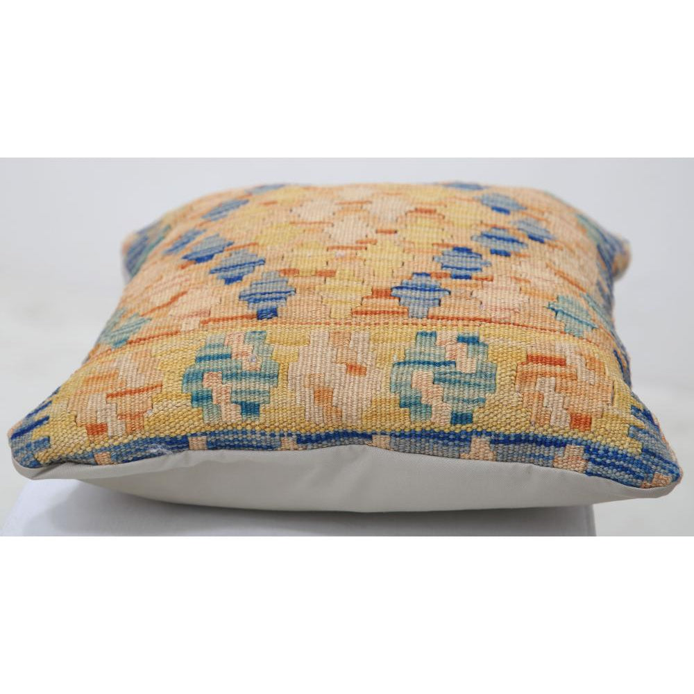 Hand Woven Tribal  Wool Pillow - 1'5'' x 1'5''