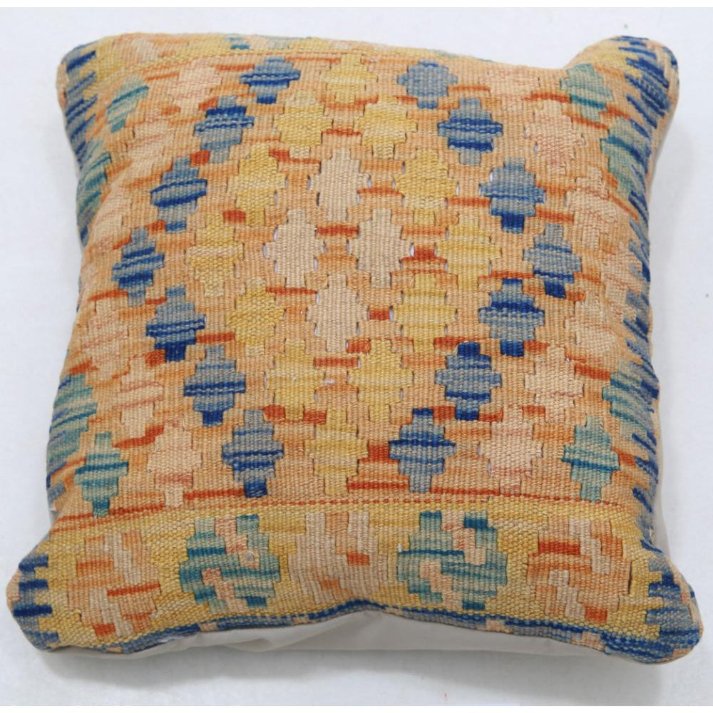 Hand Woven Tribal  Wool Pillow - 1'5'' x 1'5''