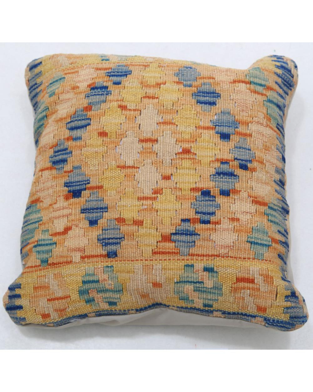 Hand Woven Tribal  Wool Pillow - 1'5'' x 1'5''