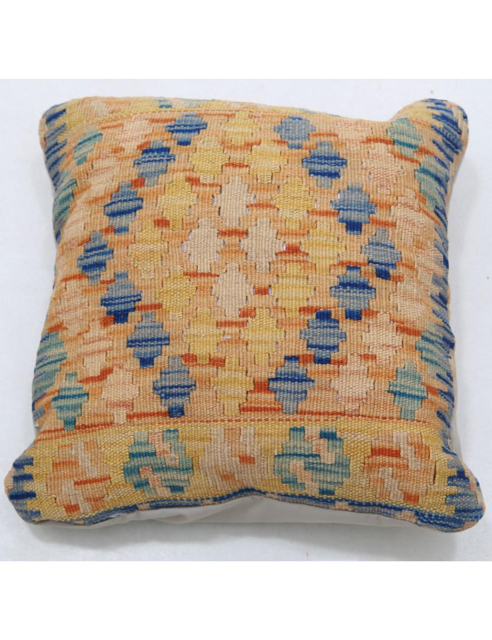 Hand Woven Tribal  Wool Pillow - 1'5'' x 1'5''