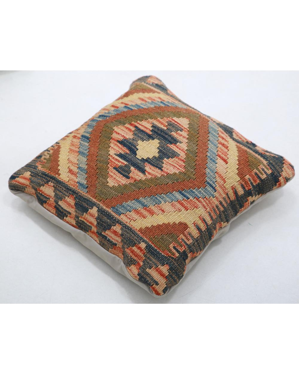 Hand Woven Tribal  Wool Pillow - 1'5'' x 1'5''