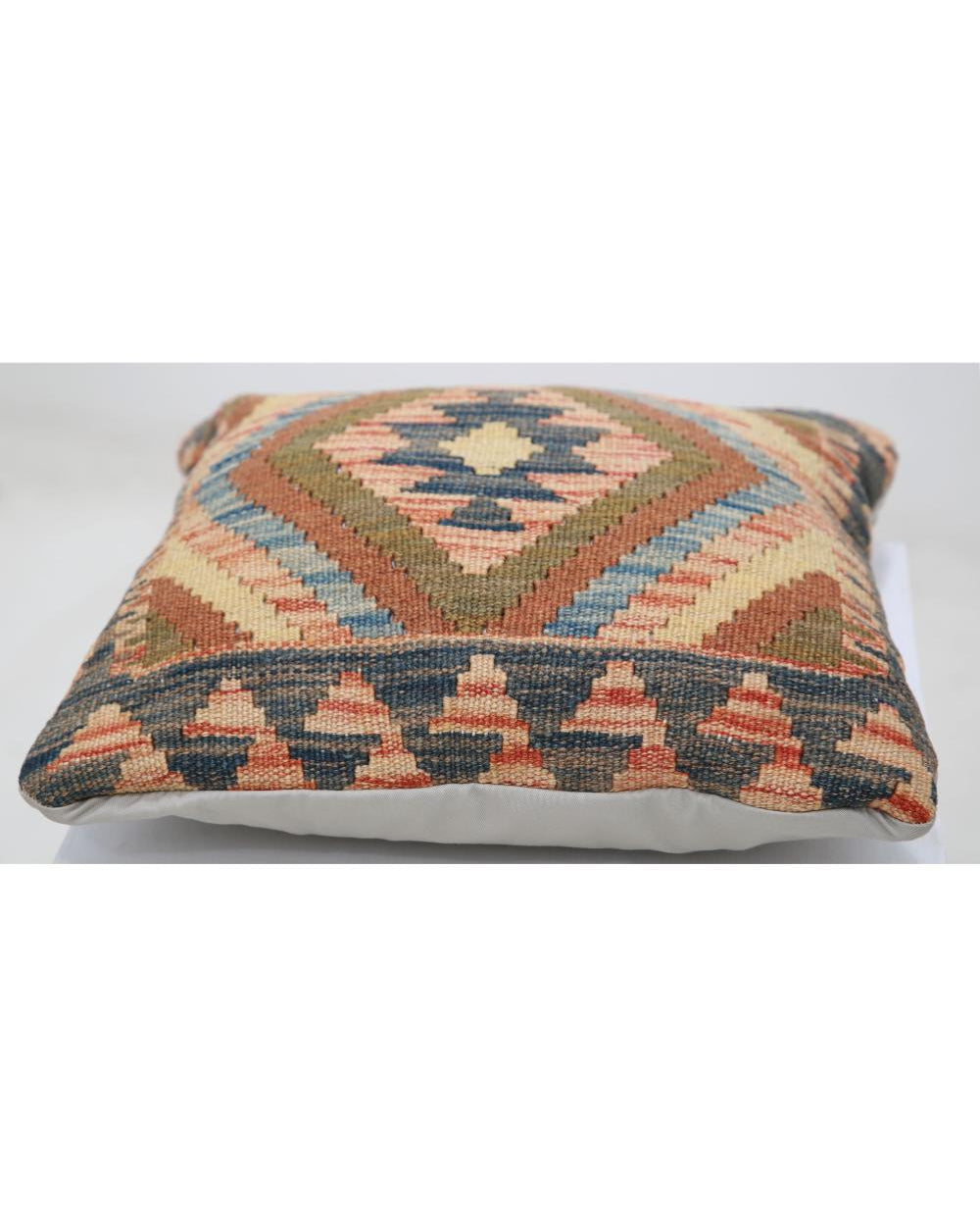 Hand Woven Tribal  Wool Pillow - 1'5'' x 1'5''