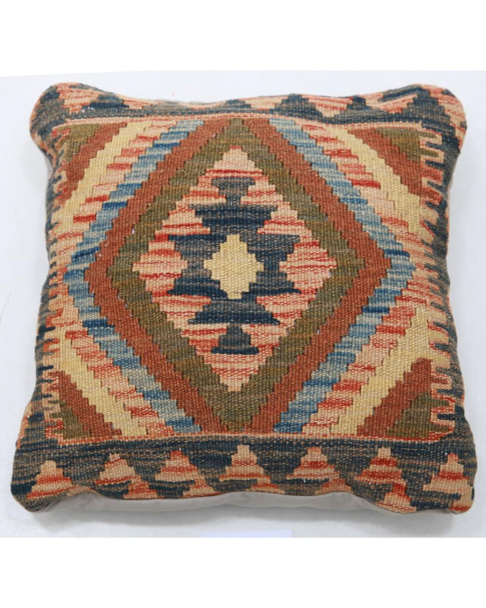 Hand Woven Tribal  Wool Pillow - 1'5'' x 1'5''