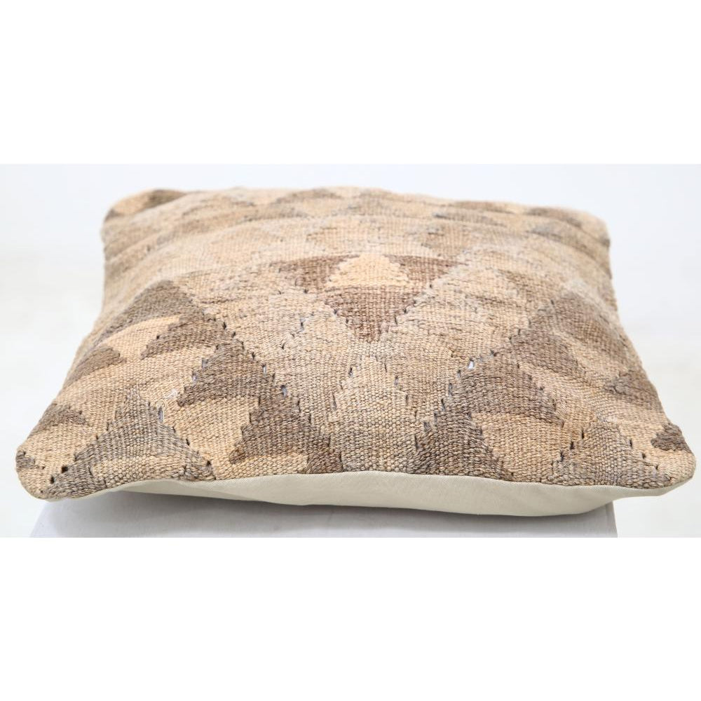 Hand Woven Tribal  Wool Pillow - 1'5'' x 1'5''