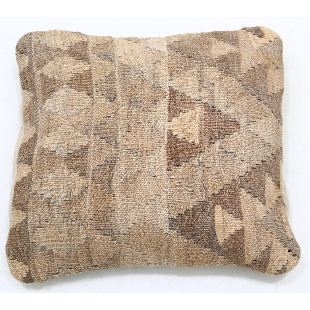 Hand Woven Tribal  Wool Pillow - 1'5'' x 1'5''