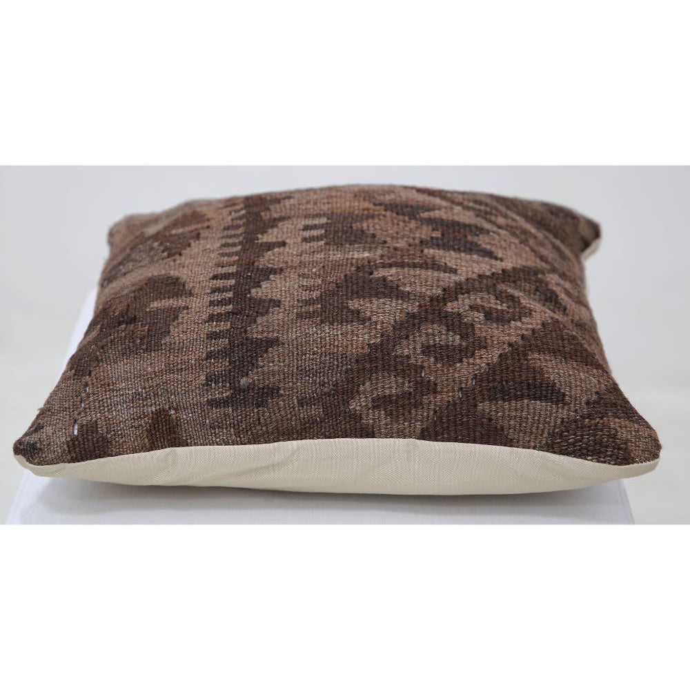 Hand Woven Tribal  Wool Pillow - 1'5'' x 1'5''