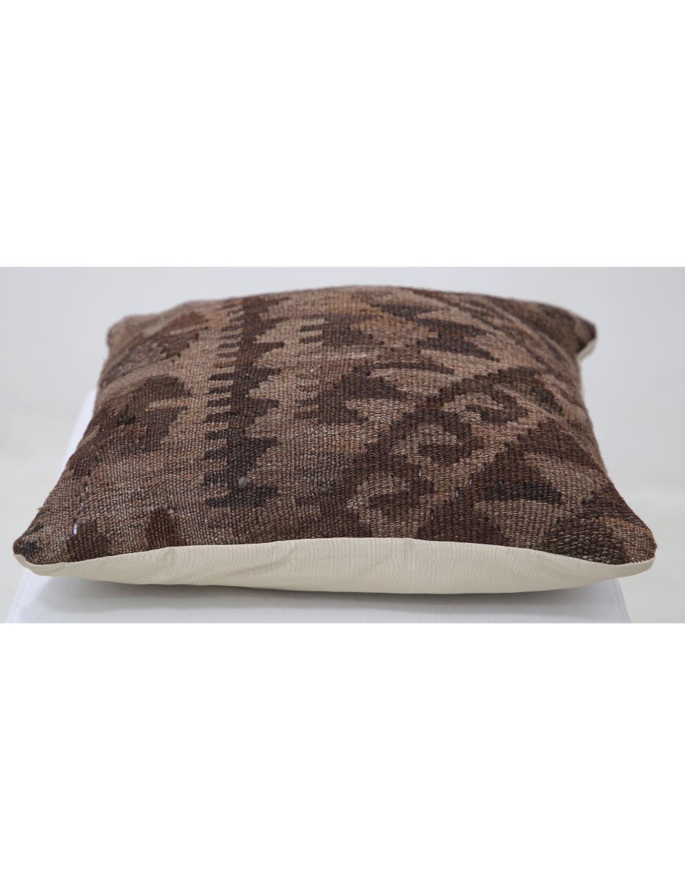 Hand Woven Tribal  Wool Pillow - 1'5'' x 1'5''
