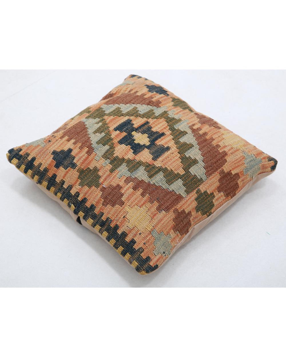 Hand Woven Tribal  Wool Pillow - 1'5'' x 1'5''