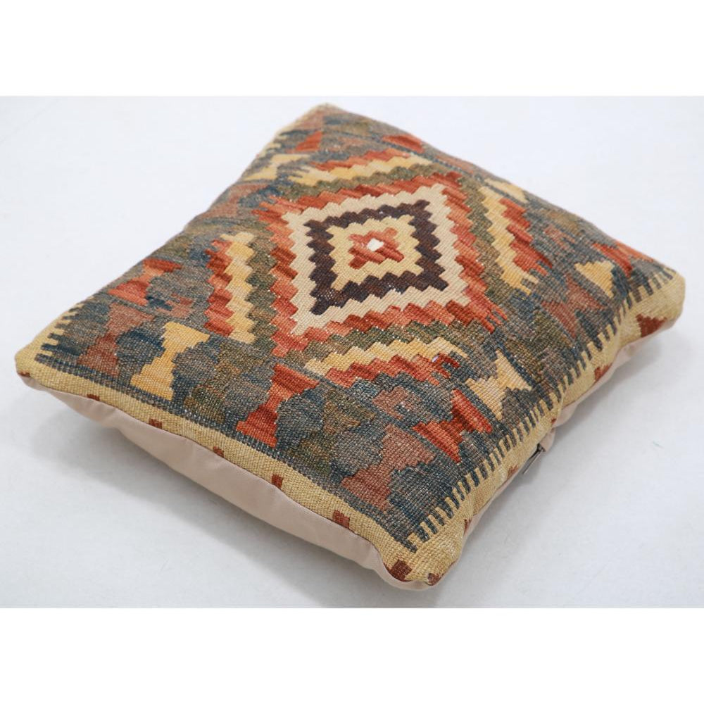 Hand Woven Tribal  Wool Pillow - 1'5'' x 1'5''