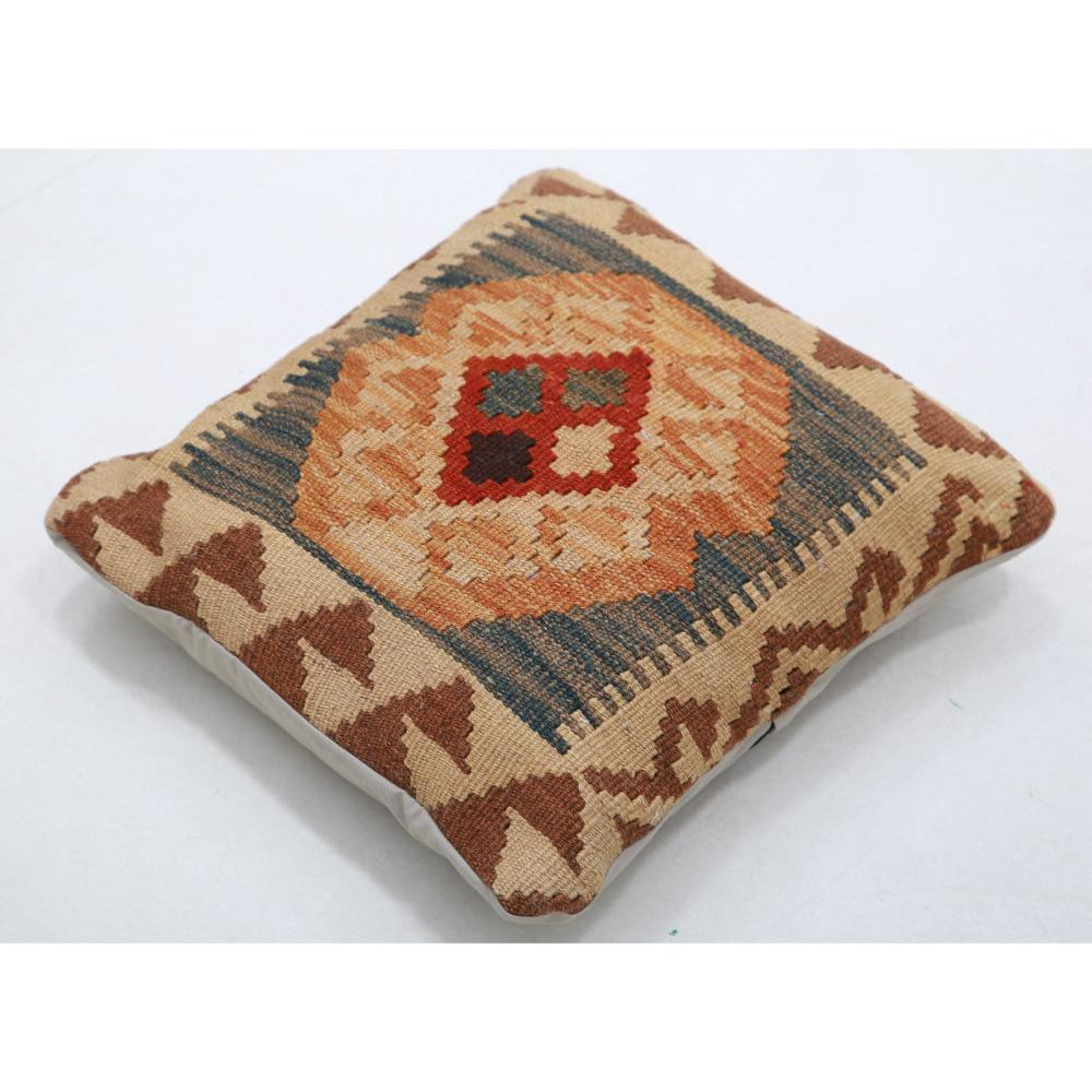 Hand Woven Tribal  Wool Pillow - 1'5'' x 1'5''