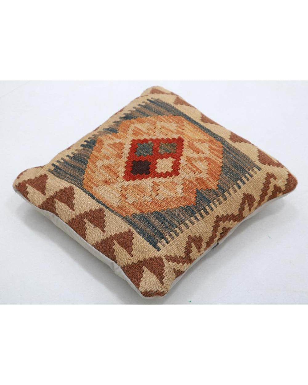 Hand Woven Tribal  Wool Pillow - 1'5'' x 1'5''