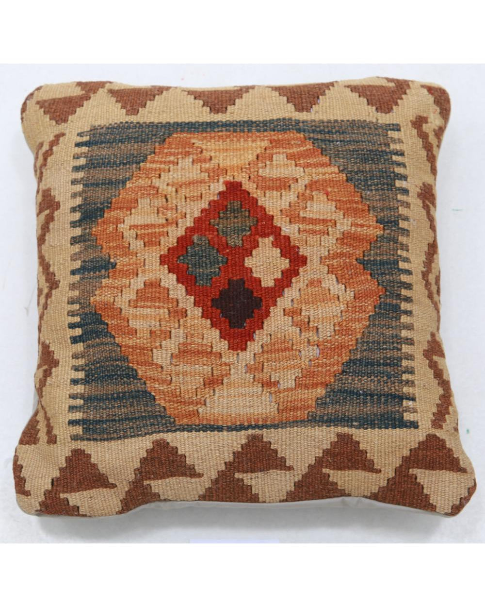 Hand Woven Tribal  Wool Pillow - 1'5'' x 1'5''