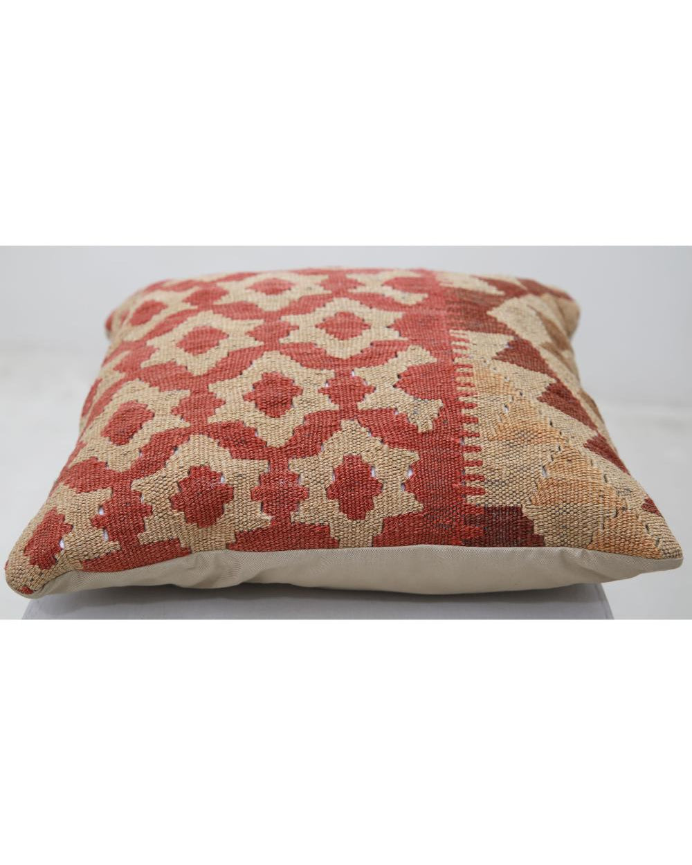 Hand Woven Tribal  Wool Pillow - 1'5'' x 1'5''