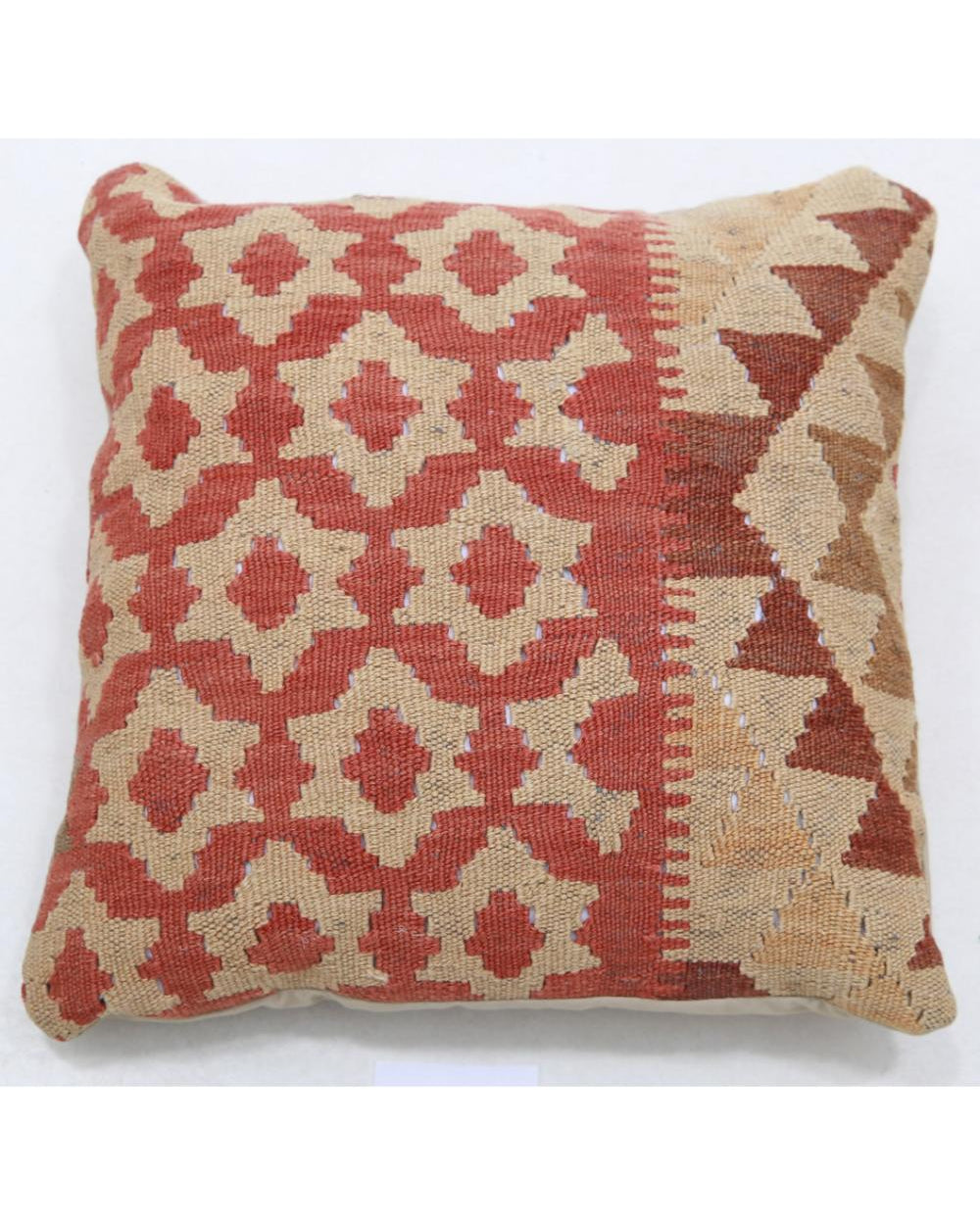 Hand Woven Tribal  Wool Pillow - 1'5'' x 1'5''