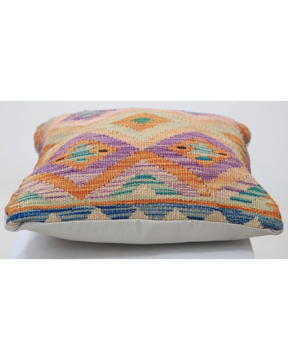Hand Woven Tribal  Wool Pillow - 1'5'' x 1'5''