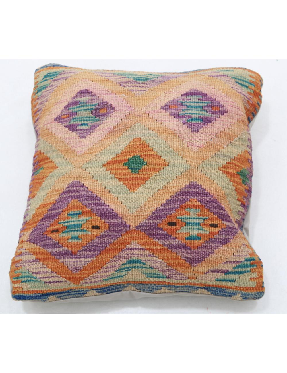 Hand Woven Tribal  Wool Pillow - 1&#39;5&#39;&#39; x 1&#39;5&#39;&#39;