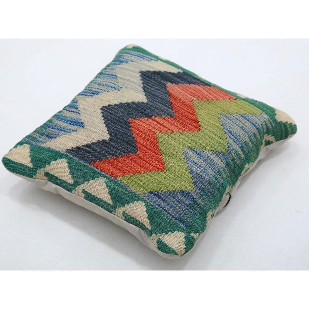 Hand Woven Tribal  Wool Pillow - 1'5'' x 1'5''