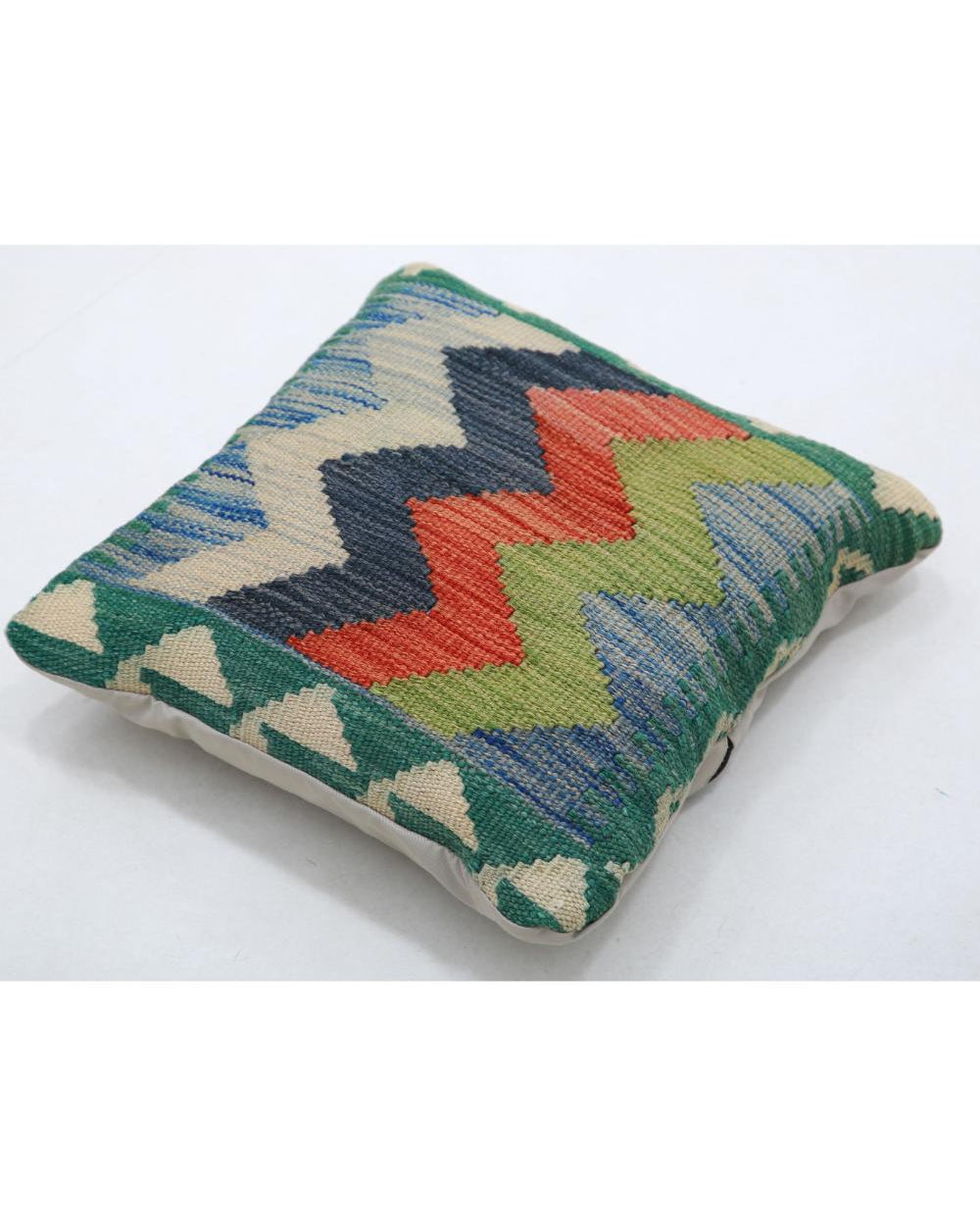 Hand Woven Tribal  Wool Pillow - 1'5'' x 1'5''