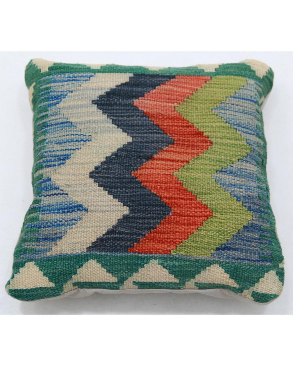 Hand Woven Tribal  Wool Pillow - 1'5'' x 1'5''