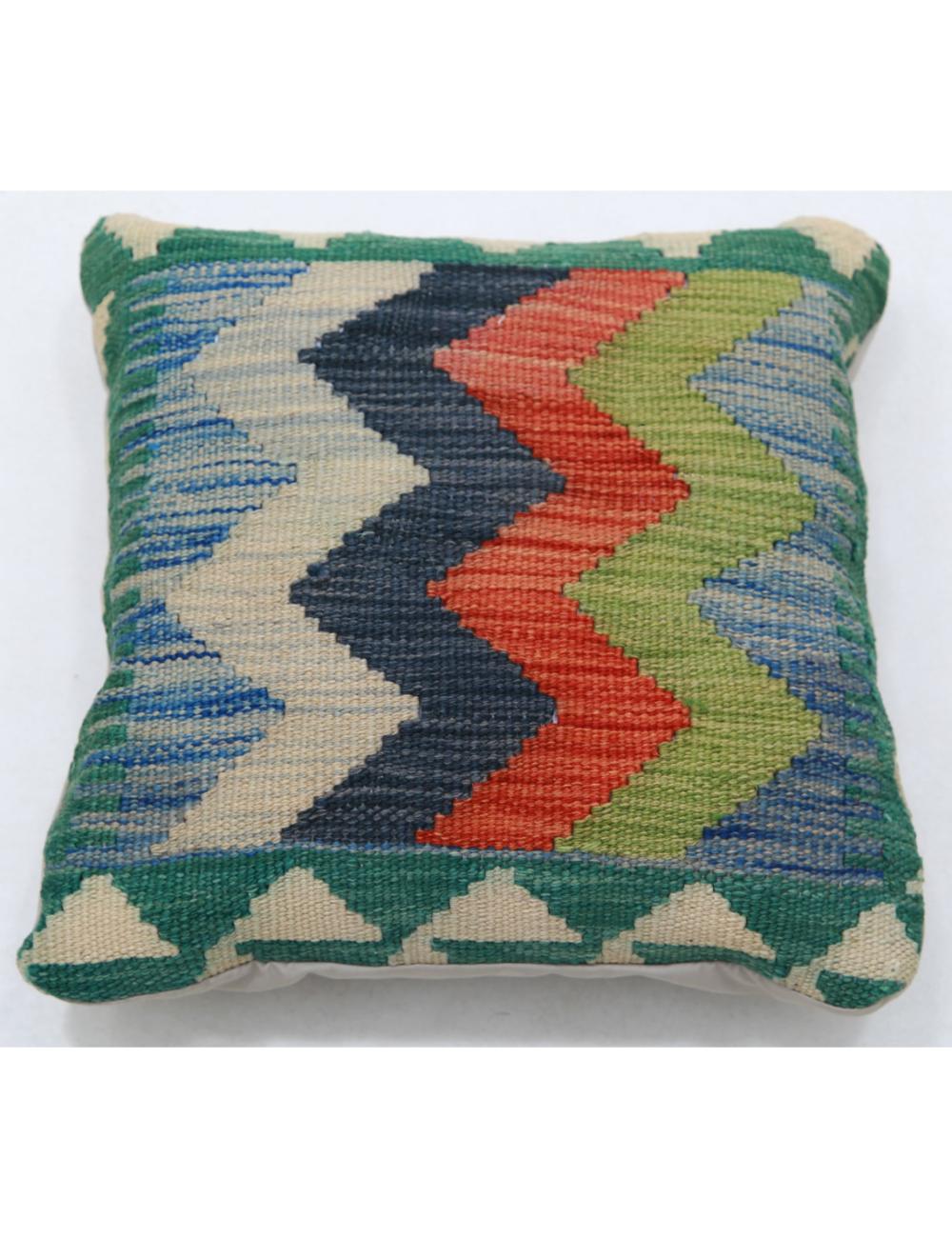 Hand Woven Tribal  Wool Pillow - 1'5'' x 1'5''