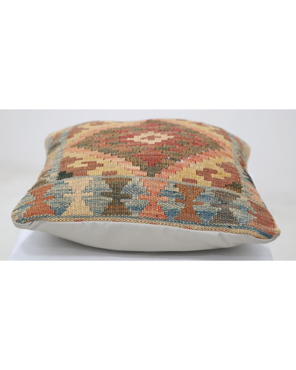 Hand Woven Tribal  Wool Pillow - 1'5'' x 1'5''