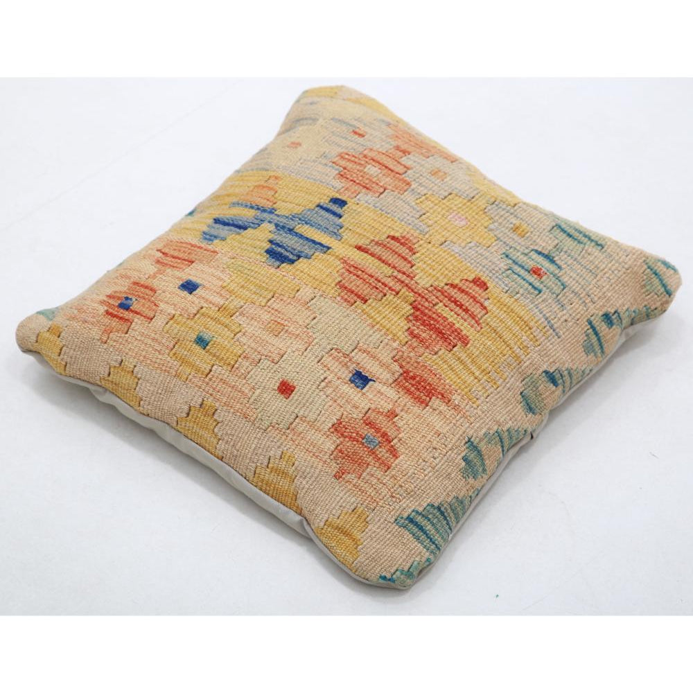 Hand Woven Tribal  Wool Pillow - 1'5'' x 1'5''