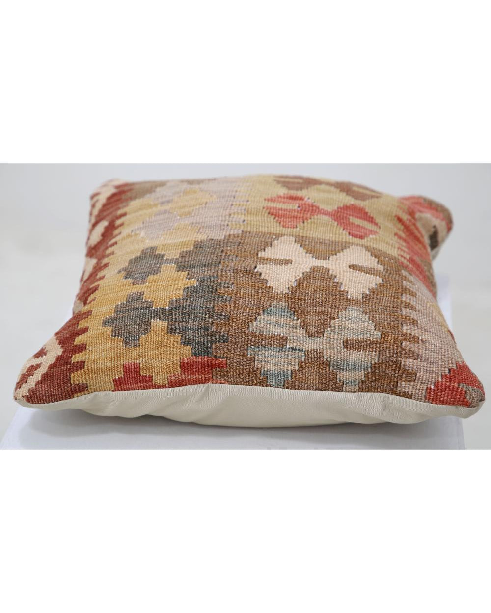 Hand Woven Tribal  Wool Pillow - 1'5'' x 1'5''