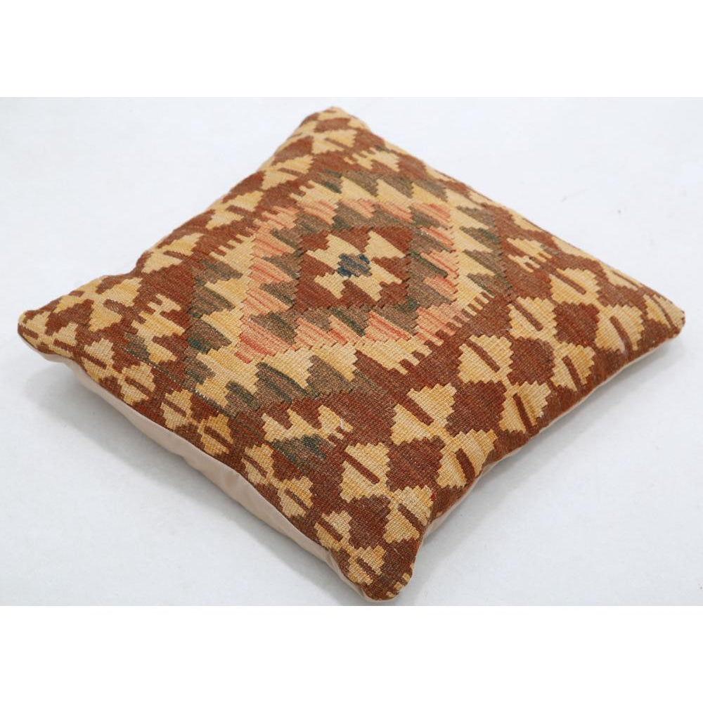 Hand Woven Tribal  Wool Pillow - 1'5'' x 1'5''